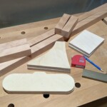 Punktstelzen vor Montage