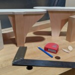 Punktstelzen vor Montage