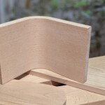 Holz gebogen - aus Furnierplatten verleimt