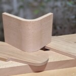 Holz gebogen - aus Furnierplatten verleimt